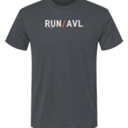 charcoal mens run AVL shirt
